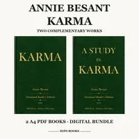 Cover of Karma & A Study in Karma — Annie Besant PDF Bundle