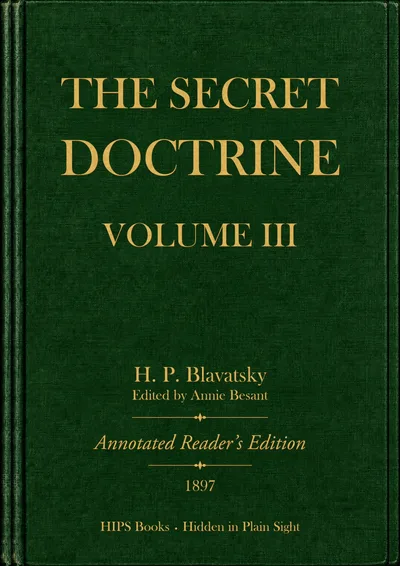 Cover of The Secret Doctrine, Volume III
