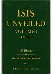 Cover of Isis Unveiled, Volume I: Science