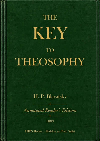 Modern HIPS reader’s edition cover accompanying Helena Blavatsky: Her Life, Books and Lasting Influence